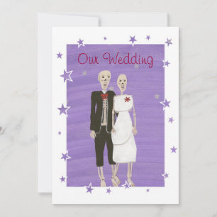 Convites para Casamento de Halloween, Personalizad