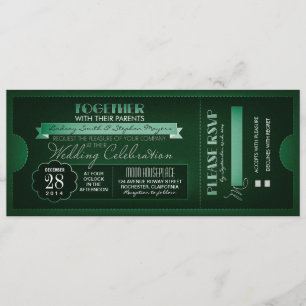 convites para casamento de ingressos