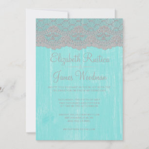 Convites para Casamento de Madeira Rústica de Ch