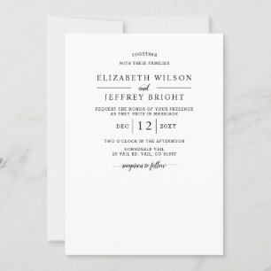 Convites Para Casamento De Montanhas Vellum Overlay