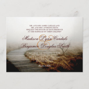Convites para Casamento de Nave Rústica