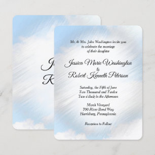 Convites para Casamento de Nuvens