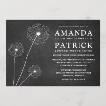 Convites para Casamento de Países de Chalkboard Da