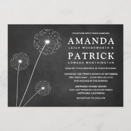Convites para Casamento de Países de Chalkboard Da