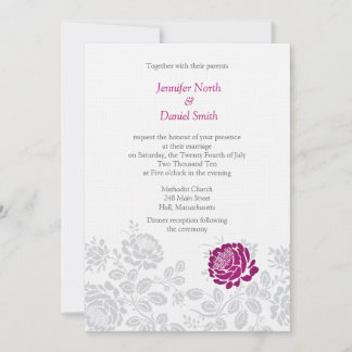 Convites para Casamento de Peony