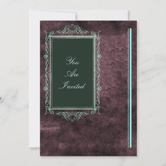 Convites para Casamento de Quadros de Imagem (Frente)