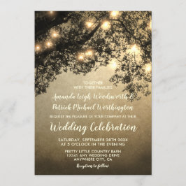 Convites para Casamento de Ramo de Árvore de Vinta