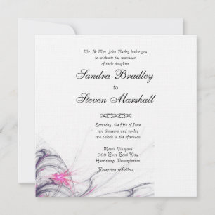 Convites para Casamento de Simplicidade de Verão