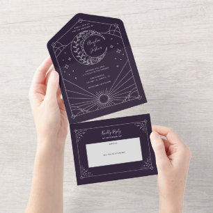 Convites para Casamento de Stardust