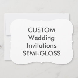 Convites para casamento de suporte SEMI-GLOSS 110l