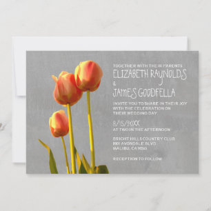 Convites para Casamento de Tulip
