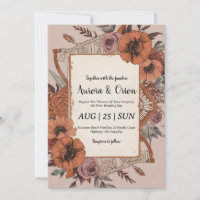 convites para casamento do oeste selvagem