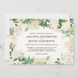 Convites para Casamento Dourado e Champanhe