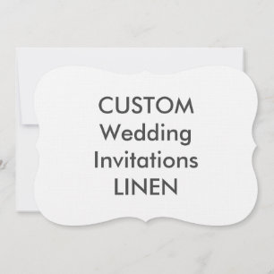 Convites para casamento em forma de suporte LINEN 