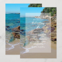 Convites para Casamento em Praia Rocky
