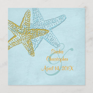 Convites para Casamento em Praia Vintage