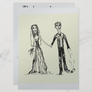 Convites para Casamento Gótico