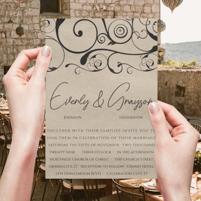 Convites para Casamento Negra (Criador carregado)