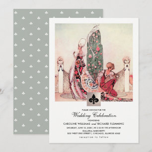 Convites para Casamento Personalizado de Arte Româ