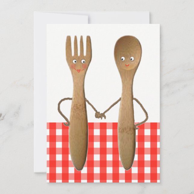 Convites para Chás de casamento de Verão (Frente)