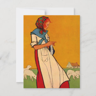 Convites para Chás de tema de Artesanato de Parte