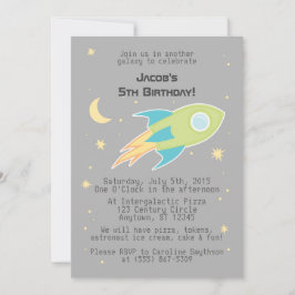 Convites para Cinzas de Galáxias de Nave Exterior