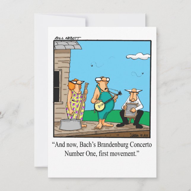 Convites para Considerando de Música Engraçada (Frente)