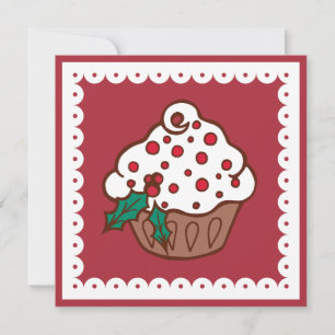 Convites para Cupcakes de Férias
