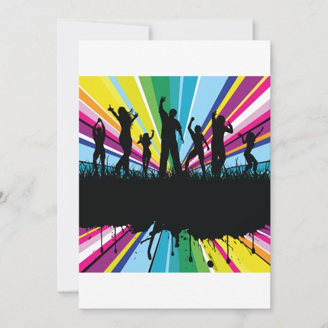 Convites para dança do Pessoas (Frente)