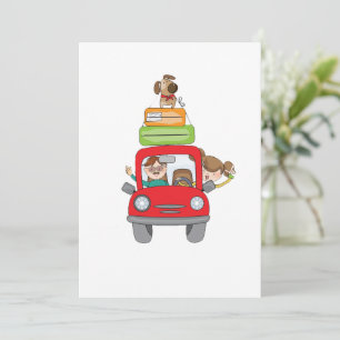 Convites para Férias Familiares