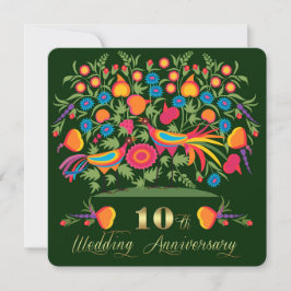 Convites para Festa de 10º Aniversário de Casament