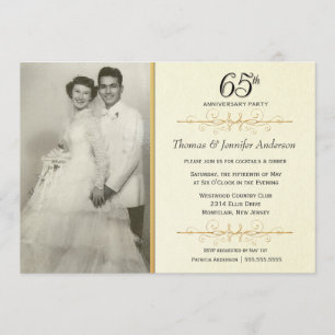 Convites para Festa de Aniversário de Casamento de