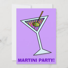 CONVITES PARA FESTA DE COQUETÉIS - MARTINI