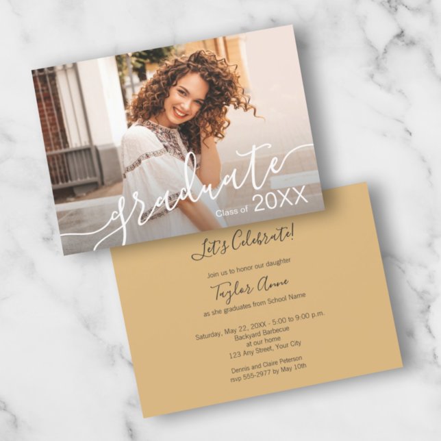 Convites para Festa de formatura de Fotografias de (Criador carregado)