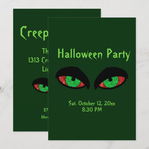 Convites para Festa de Halloween