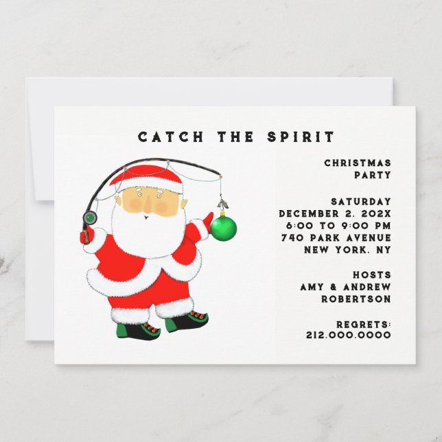 Convites para Festa de Natal (Frente)