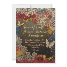 CONVITES PARA FESTA DE OUTONO