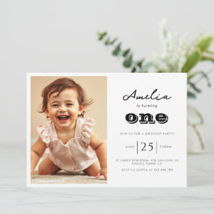 Convites para Fotografias de Aniversários de crian