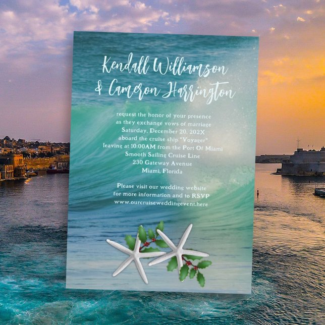 Convites para Frigorífico de Cruzeiro de dezembro (Criador carregado)