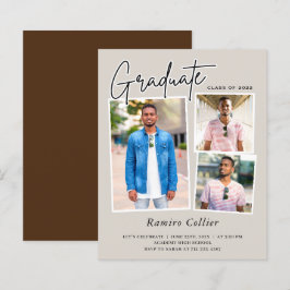 Convites para Graduação de Fotografias de Script M