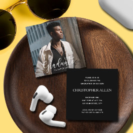 Convites para Graduação de Fotos em Quadrado SMALL