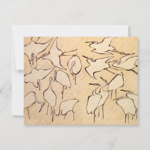 Convites para gruas Hokusai