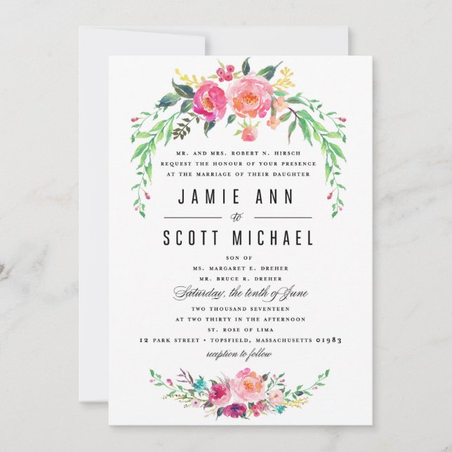 Convites para jamie (Frente)