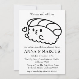 convites para janto de ensaio divertido