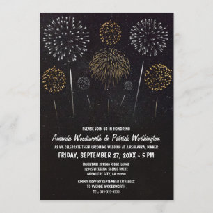 Convites para Janto de Ensaios de Fogos de Artifíc