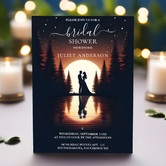 Convites Para Lakesside Mountain, Diversão Do Chá de panela