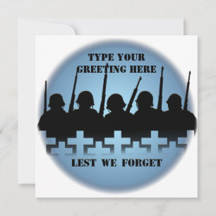Convites para Memorial de Guerra Para Não Esquece