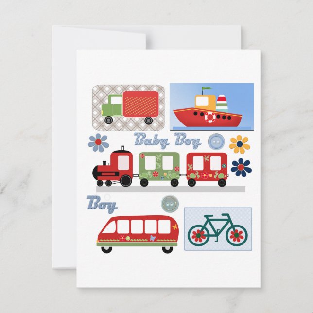 Convites Para menino (Frente)