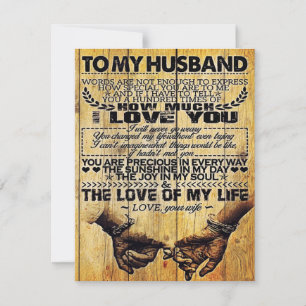 Convites Para Meu Marido Presente para Meu Marido Carta