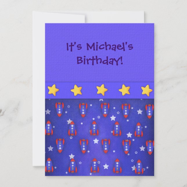 Convites para Navios-Foguete (Frente)